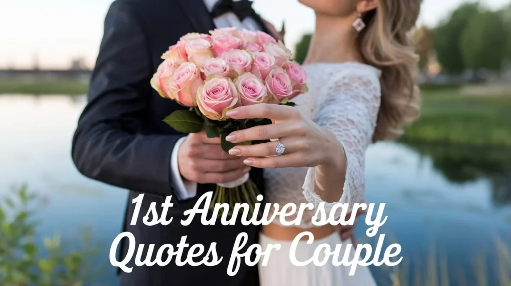 1st Anniversary Quotes for Couple