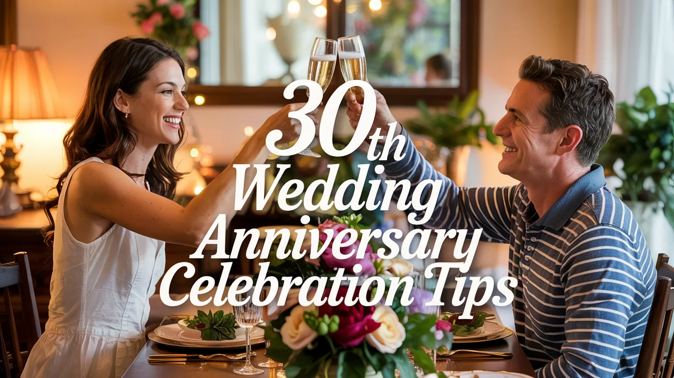 30th Wedding Anniversary Celebration Tips