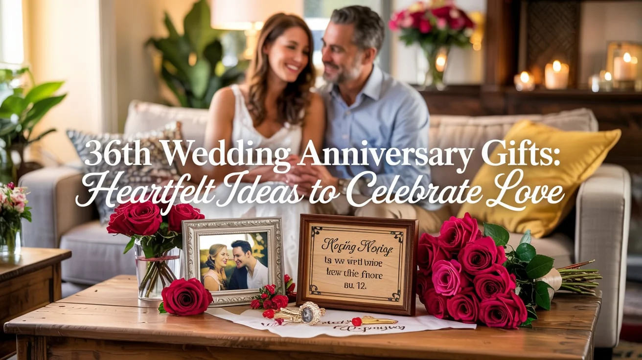 36th Wedding Anniversary Gifts: Heartfelt Ideas to Celebrate Love