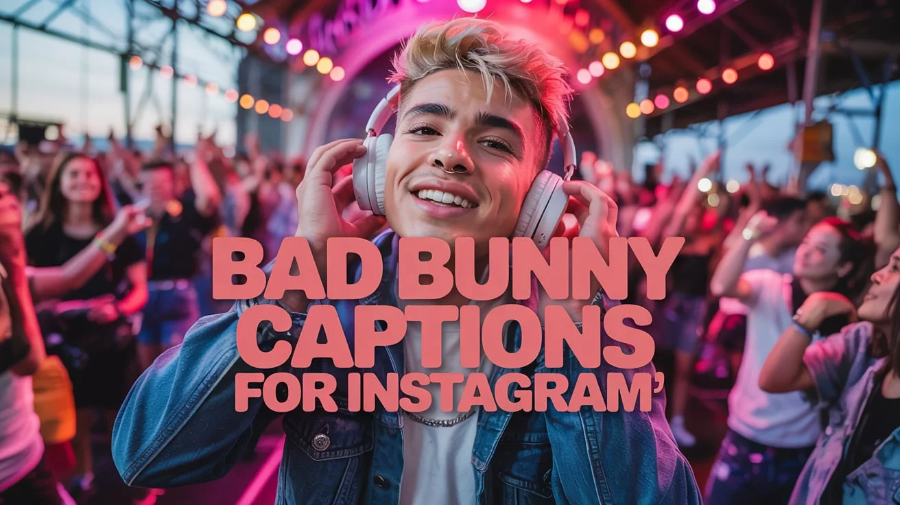 Bad Bunny Captions for Instagram