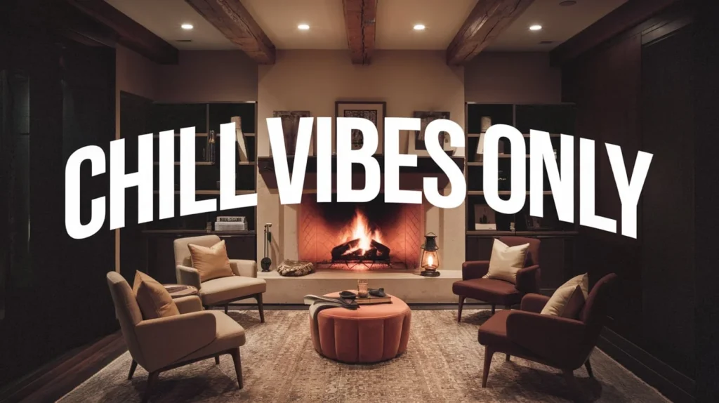 Chill vibes only