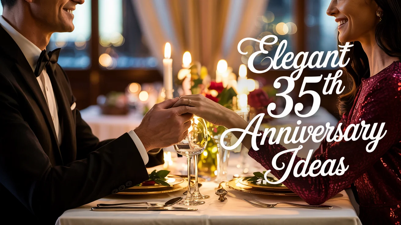 Elegant 35th Anniversary Ideas