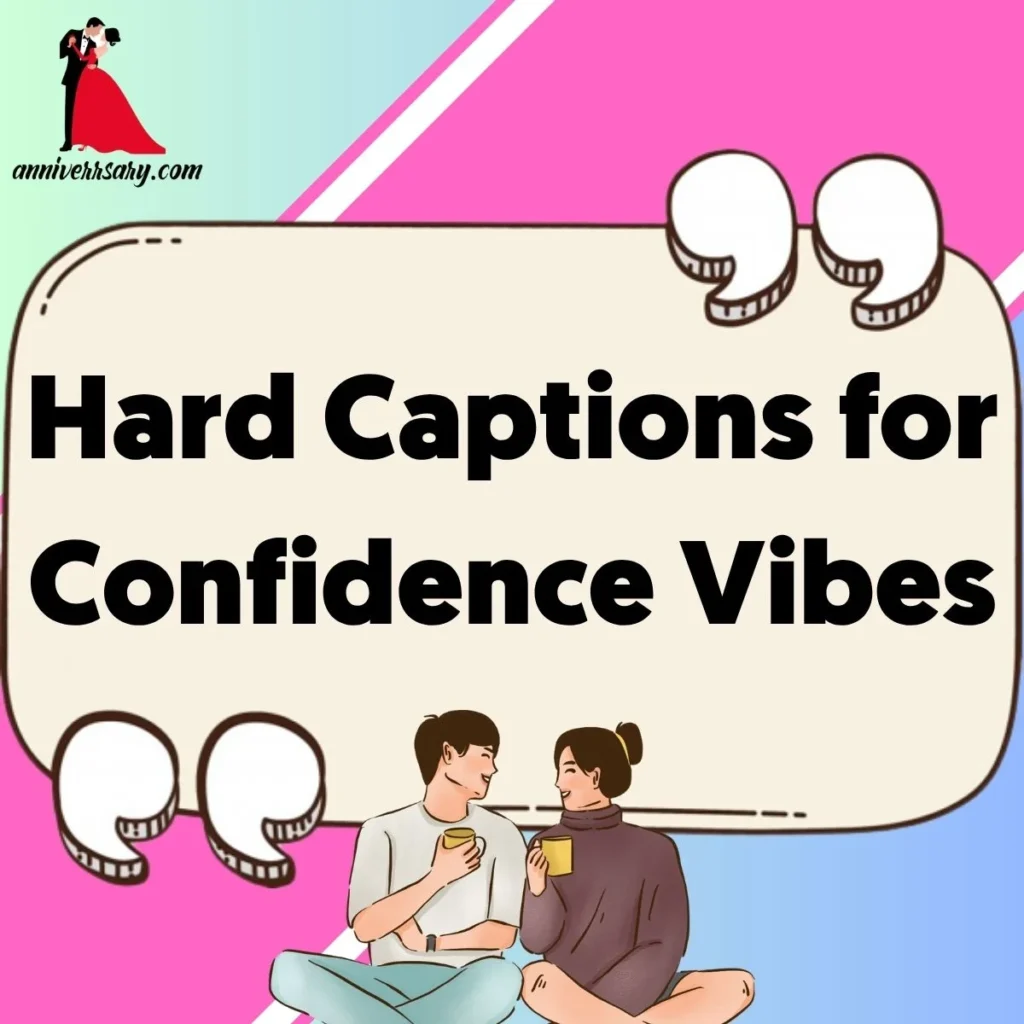 Hard Captions for Confidence Vibes