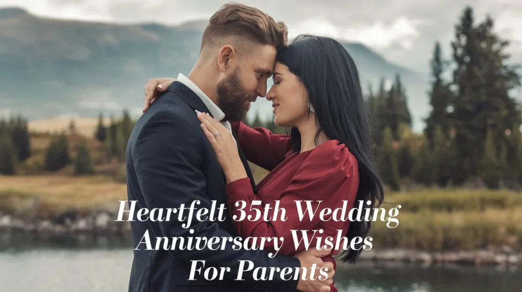 Heartfelt 35th Wedding Anniversary Wishes for Parents