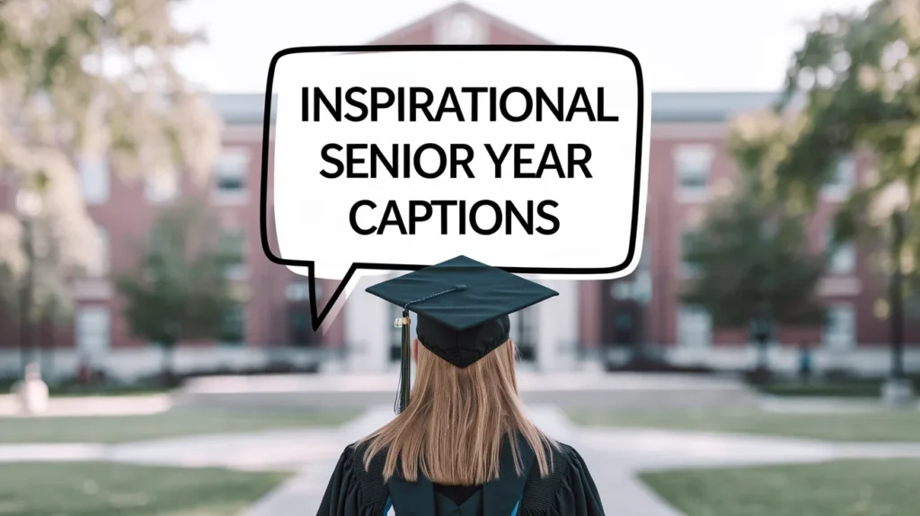 Inspirational Senior Year Captions