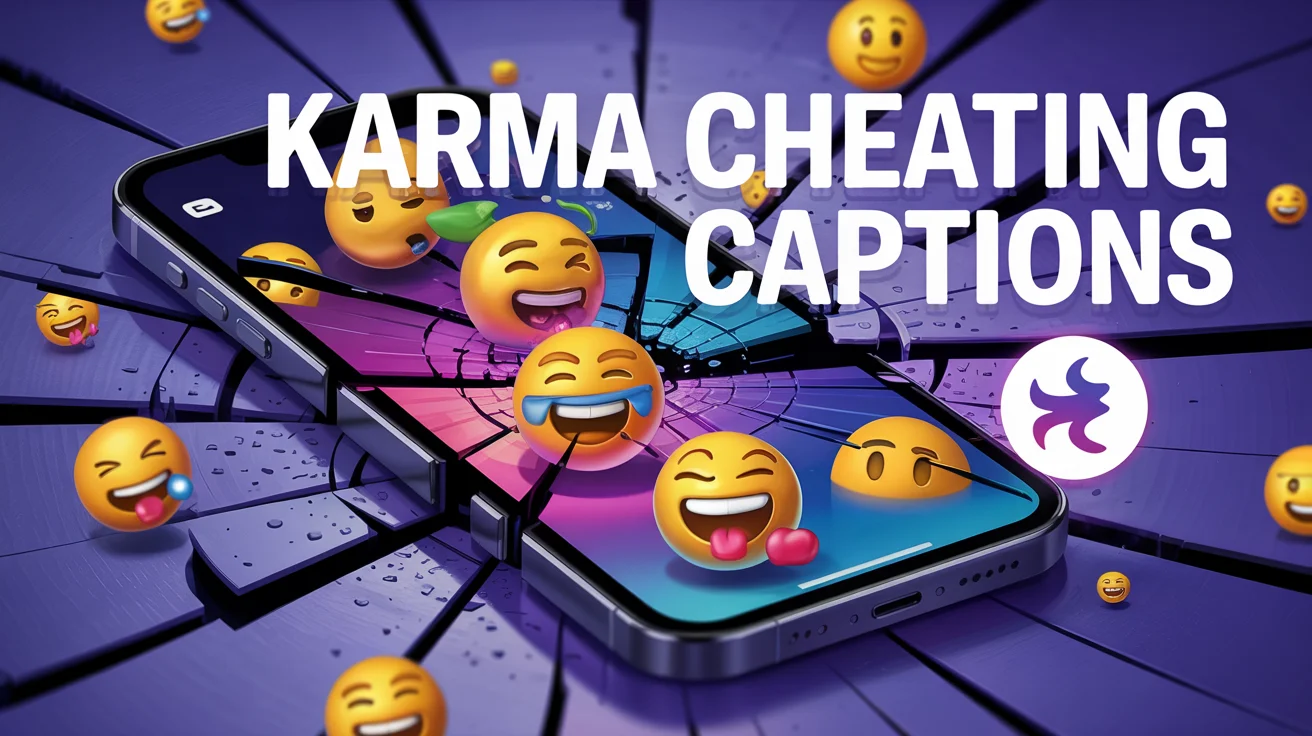 Karma Cheating Captions