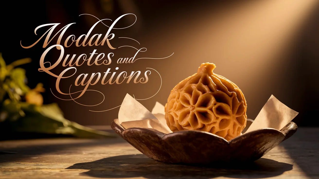 Modak Quotes & Captions