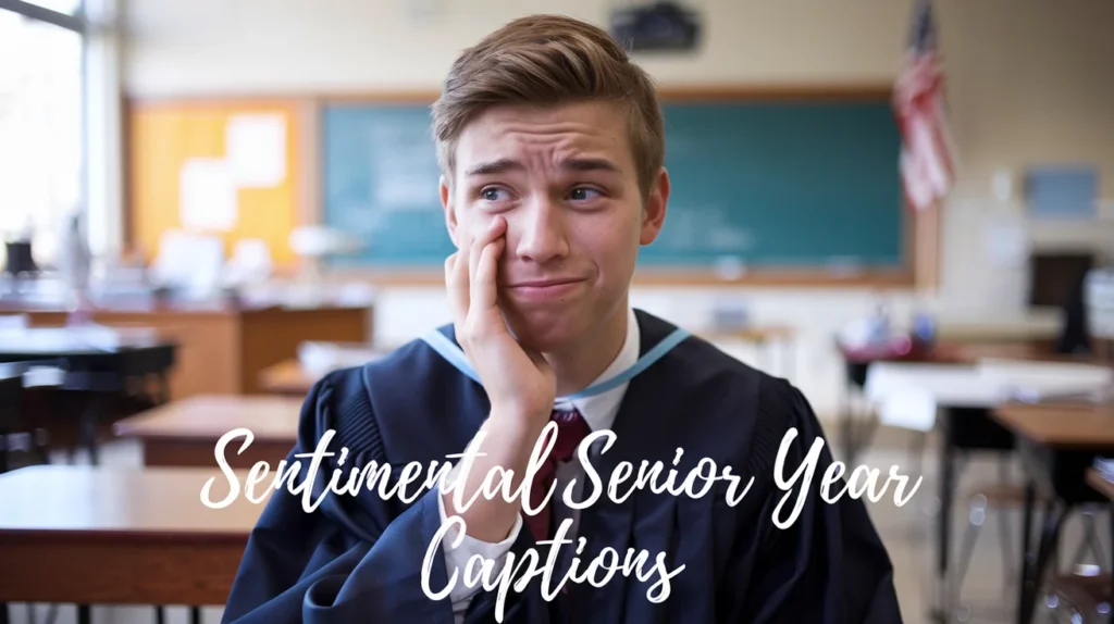Sentimental Senior Year Captions