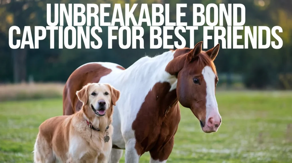 Unbreakable Bond Captions for Best Friends