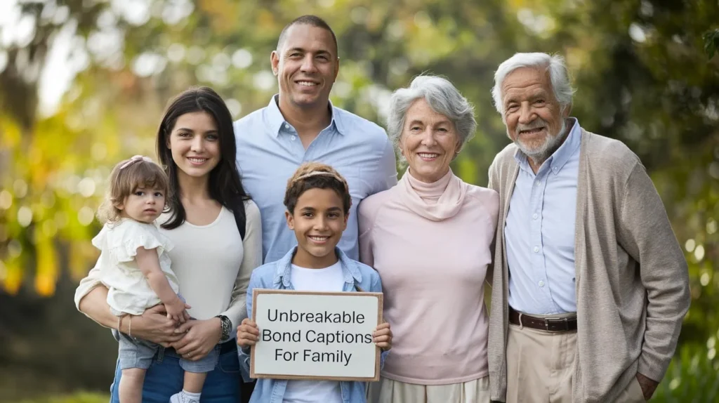 Unbreakable Bond Captions for Family